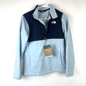 The North Face Youth 200W Tundra Pull Over Blue Size Large